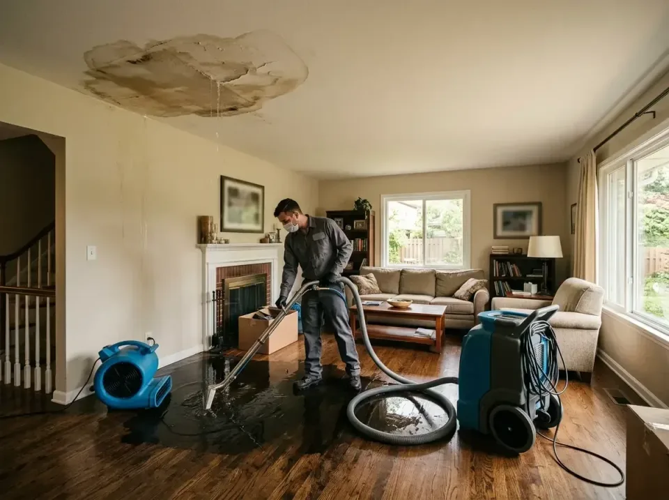 attic-pipe-burst-ceiling-drip-008 — frequently asked questions, Water Damage Restoration & Carpet Care in Keizer, OR